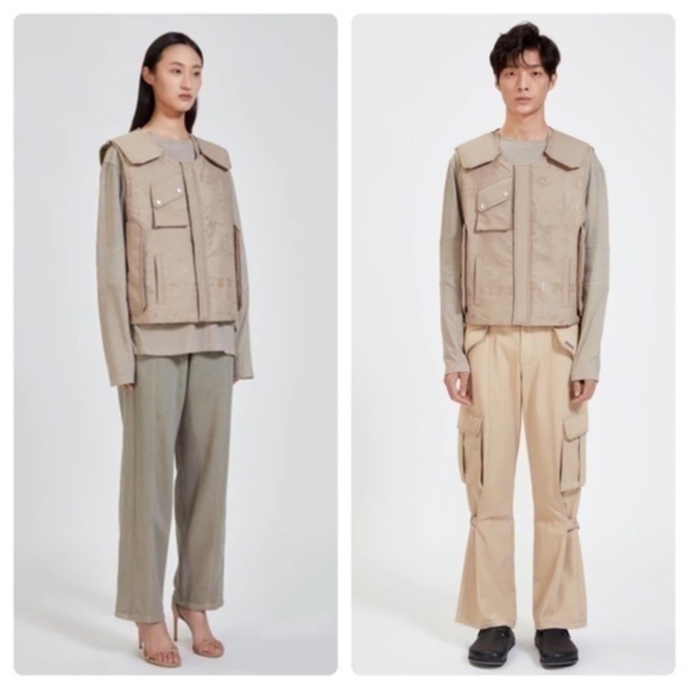 Private Policy Map Print Unisex Genderless Vest